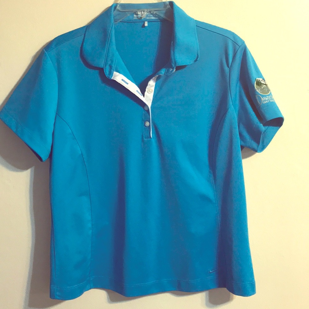 Nike Fit Dry Golf Polo Teal XL